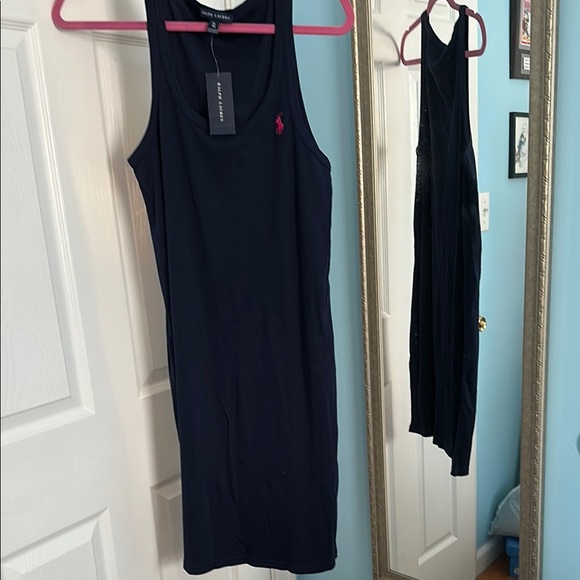 Ralph Lauren Navy Dress - Picture 1 of 3